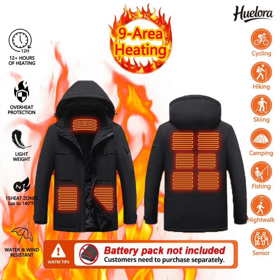 Outdoor Power Not Working - Huelora 9 Area Heating Jacket Women