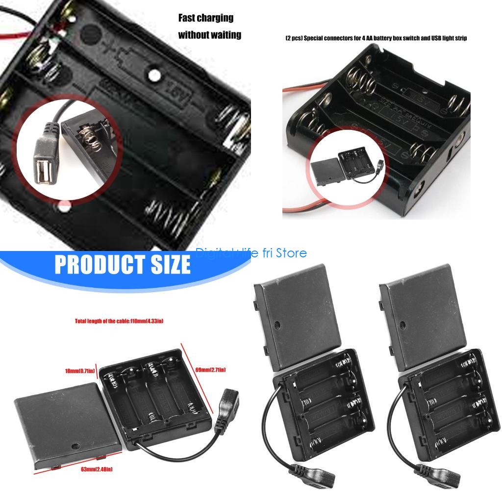 Outdoor Usb Power Strip - E06D 2A Battery Power Case With