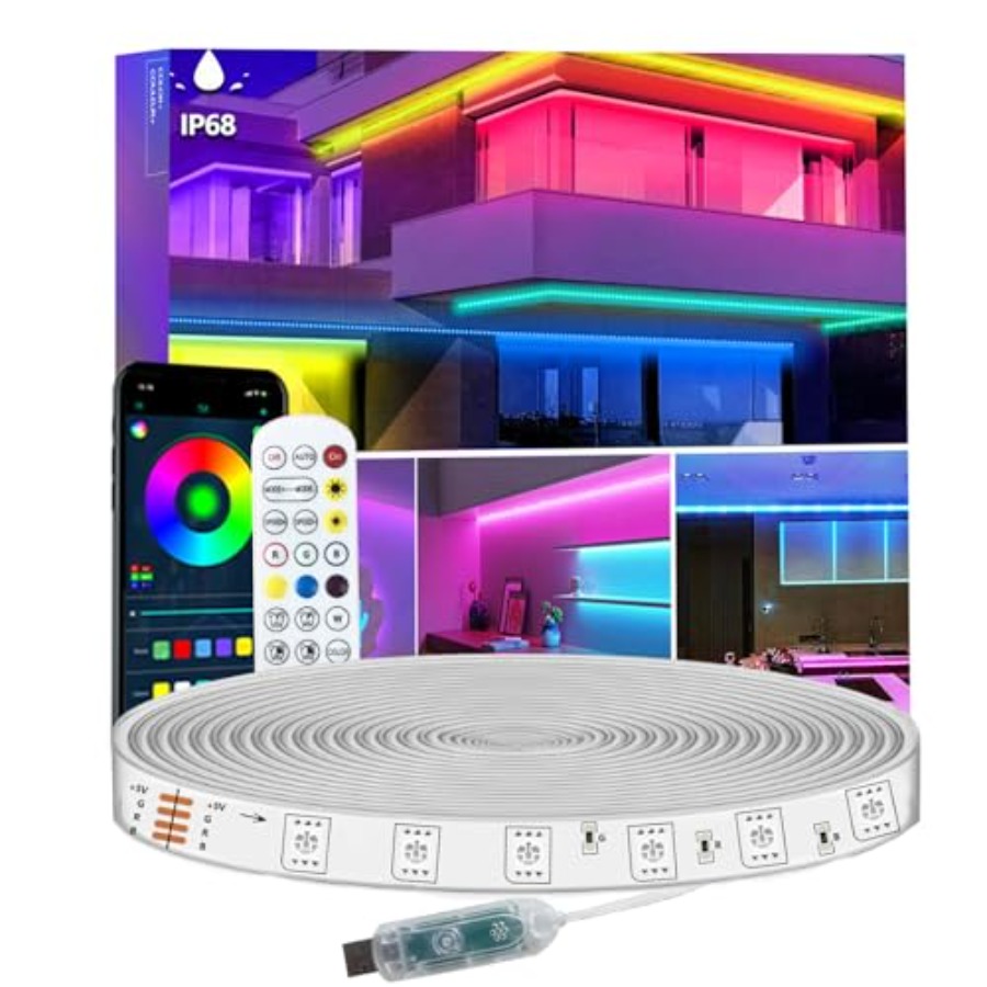 Outdoor Usb Power Strip - LED Strip Lights IP68 Outdoor Waterproof,