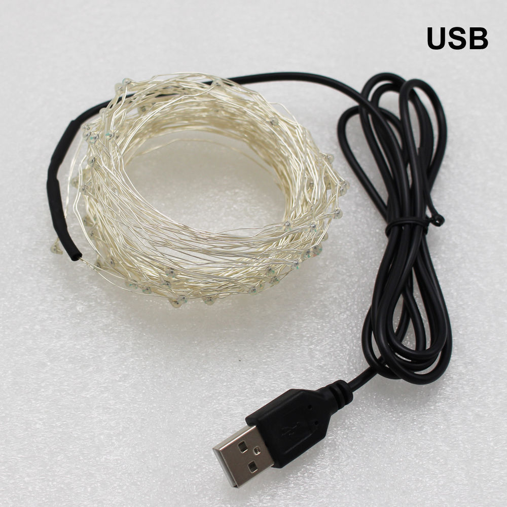 5M 50led 10M 100led USB Powere - огляд і ціна Outdoor Usb Power Strip