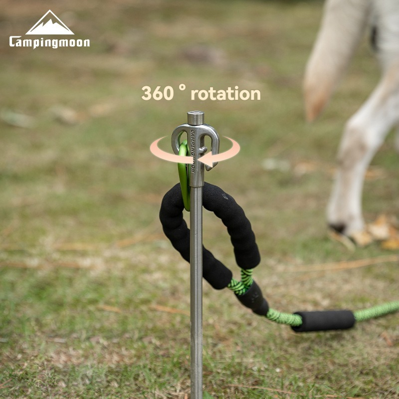 CAMPINGMOON K45 Bold 420 Stain - огляд і ціна Outdoor Power Stake