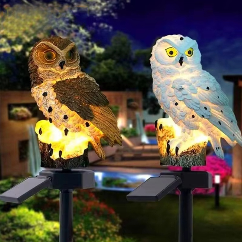 Solar Owl Garden Stake Lights  - огляд і ціна Outdoor Power Stake