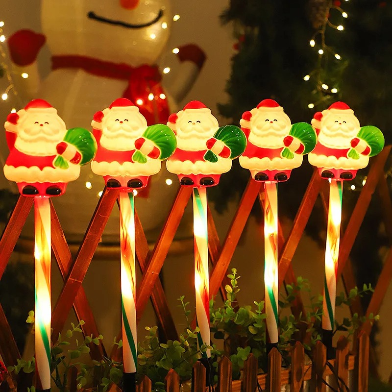 Outdoor Solar Powered LED Lamp - огляд і ціна Outdoor Solar Power Xmas Lights