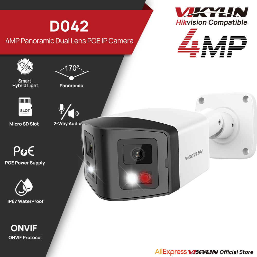 VIKYLIN 170° Panoramic Securit - огляд і ціна Outdoor Power G Motion