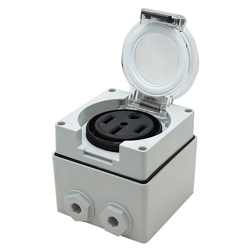 50 Amp Generator RV Power Inle - огляд і ціна Outdoor Power Outlet Waterproof