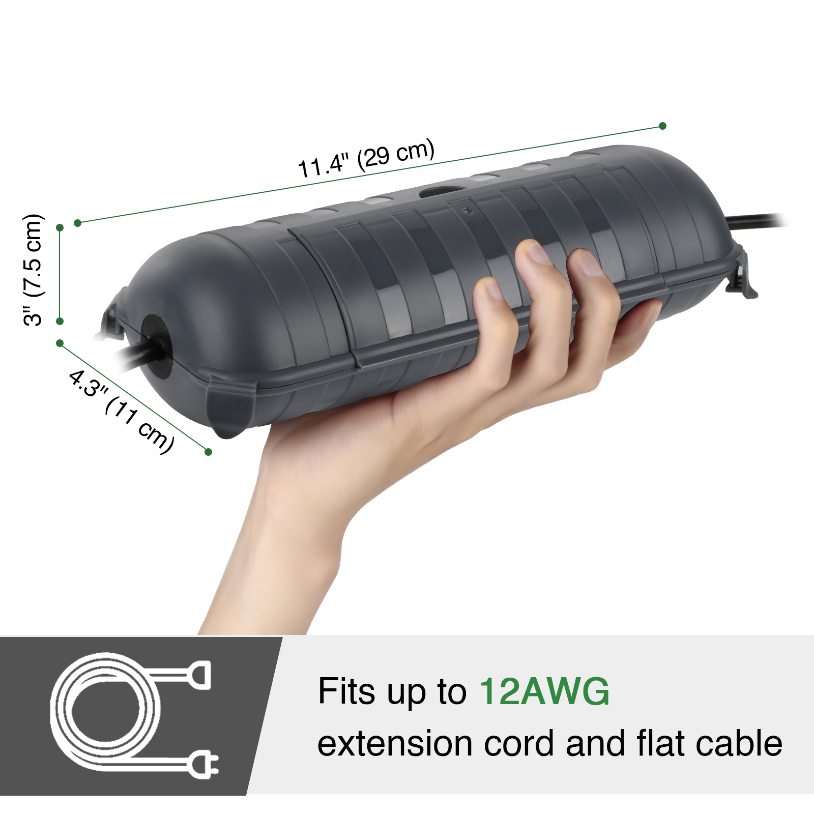 Large Weatherproof Outdoor Ele - огляд і ціна Outdoor Power Wash