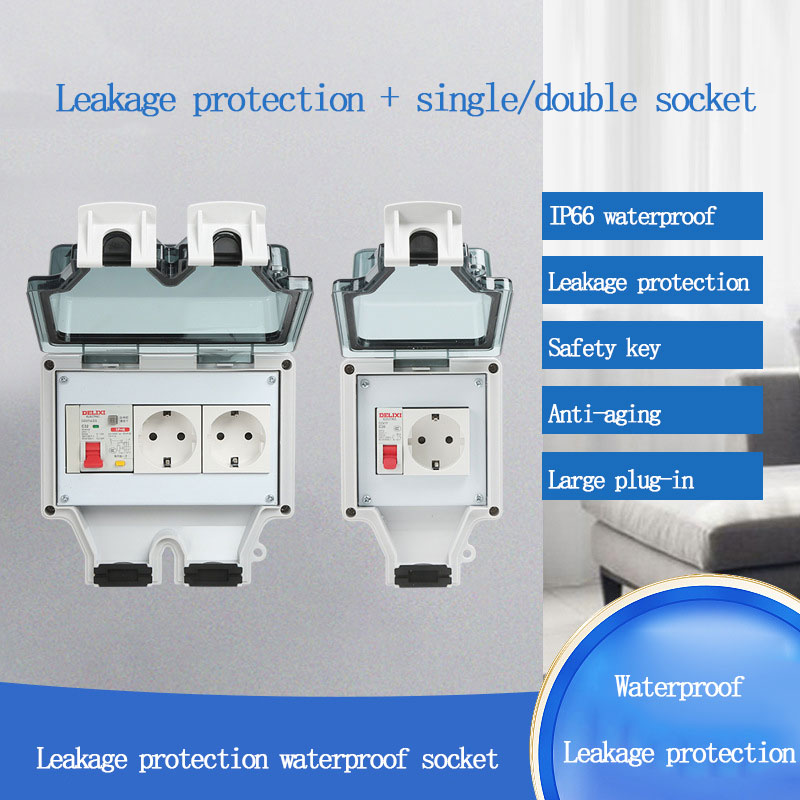 Outdoor Waterproof Socket 86 T - огляд і ціна Outdoor Power Outlet Waterproof