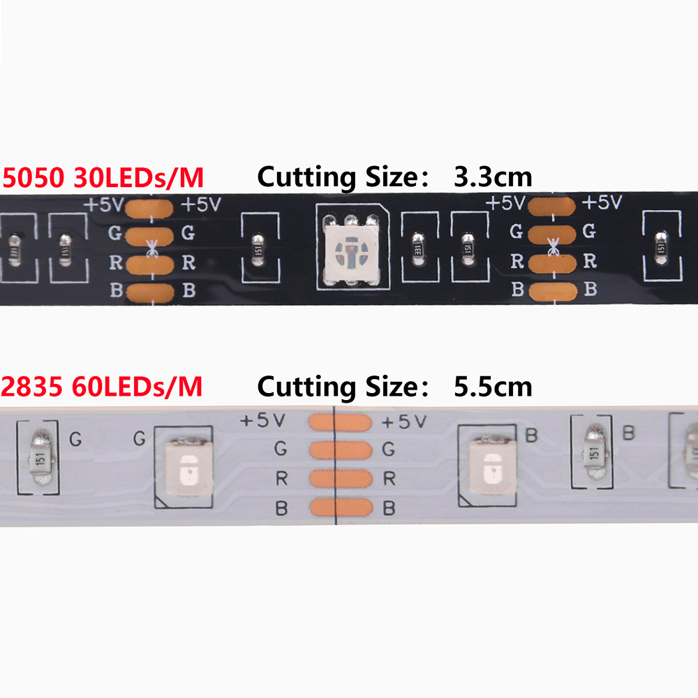 DC 5V 5050 RGB Strip LED Light - огляд і ціна Outdoor Usb Power Strip
