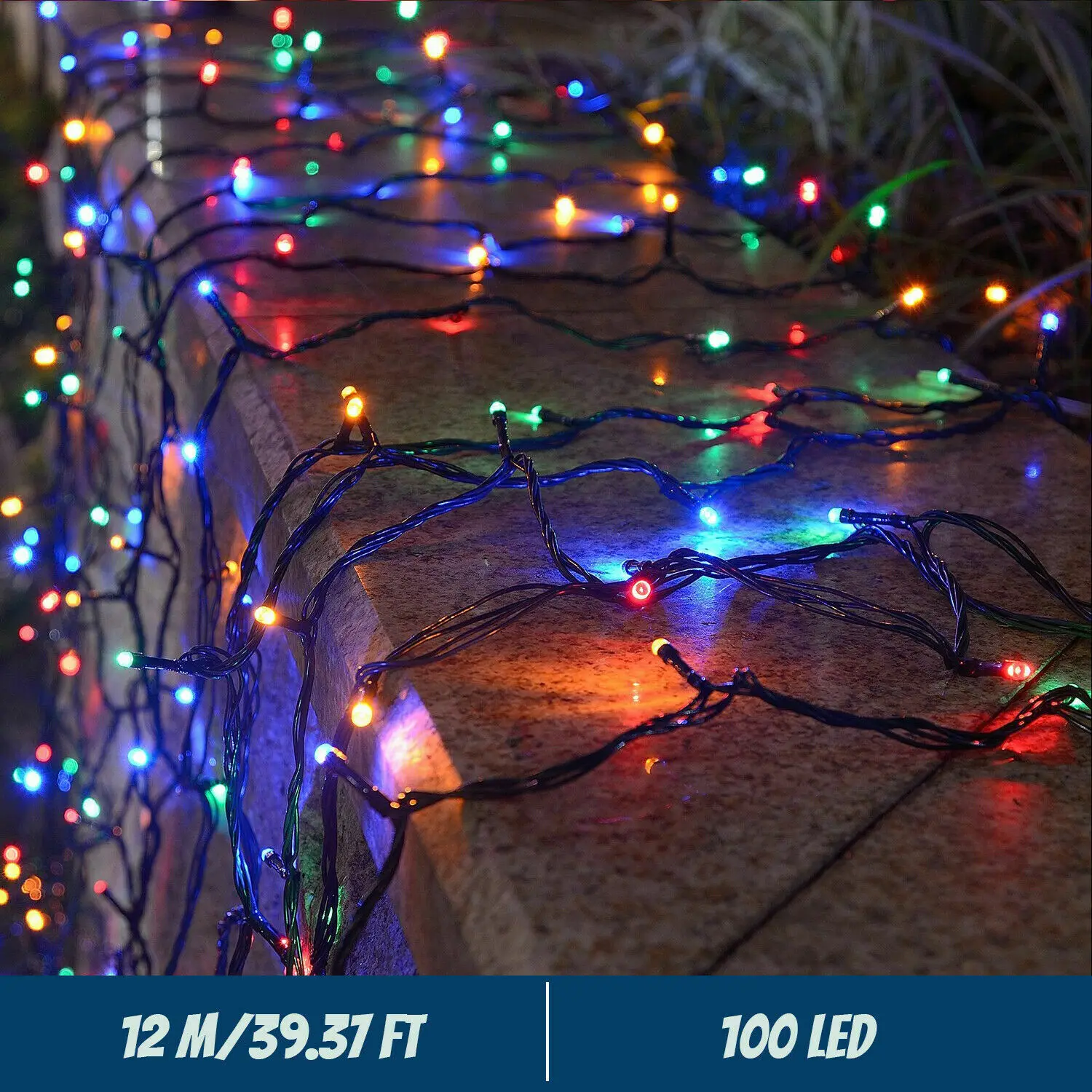 5M-32M LED Solar String Lights - огляд і ціна Outdoor Solar Power Xmas Lights