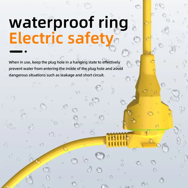 16A EU Schuko Power Strip 4KW  - огляд і ціна Outdoor Power Outlet Waterproof
