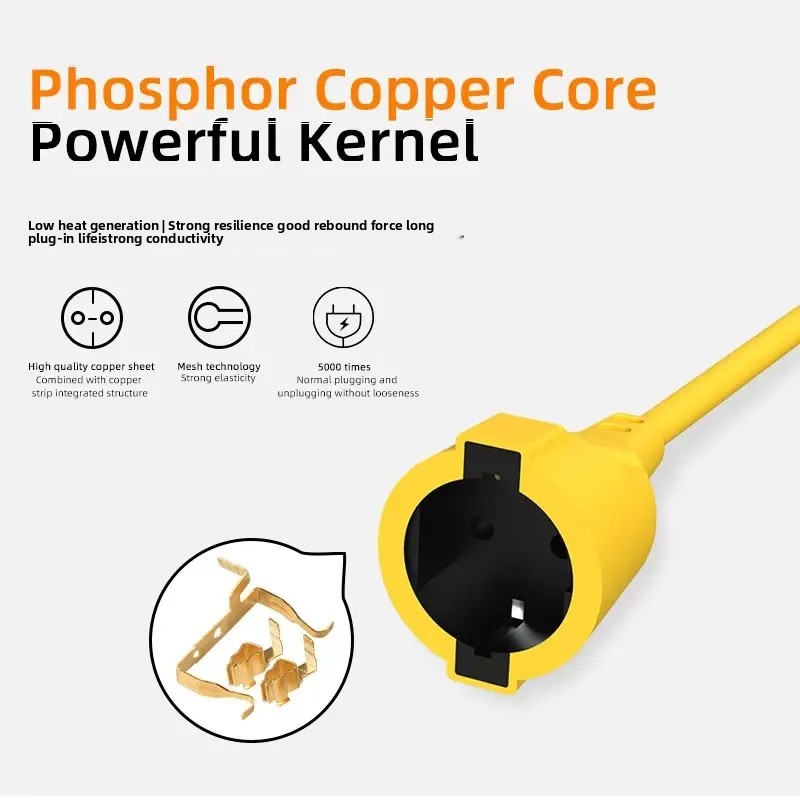 16A EU Schuko Power Strip 4KW  - огляд і ціна Outdoor Power Outlet Waterproof