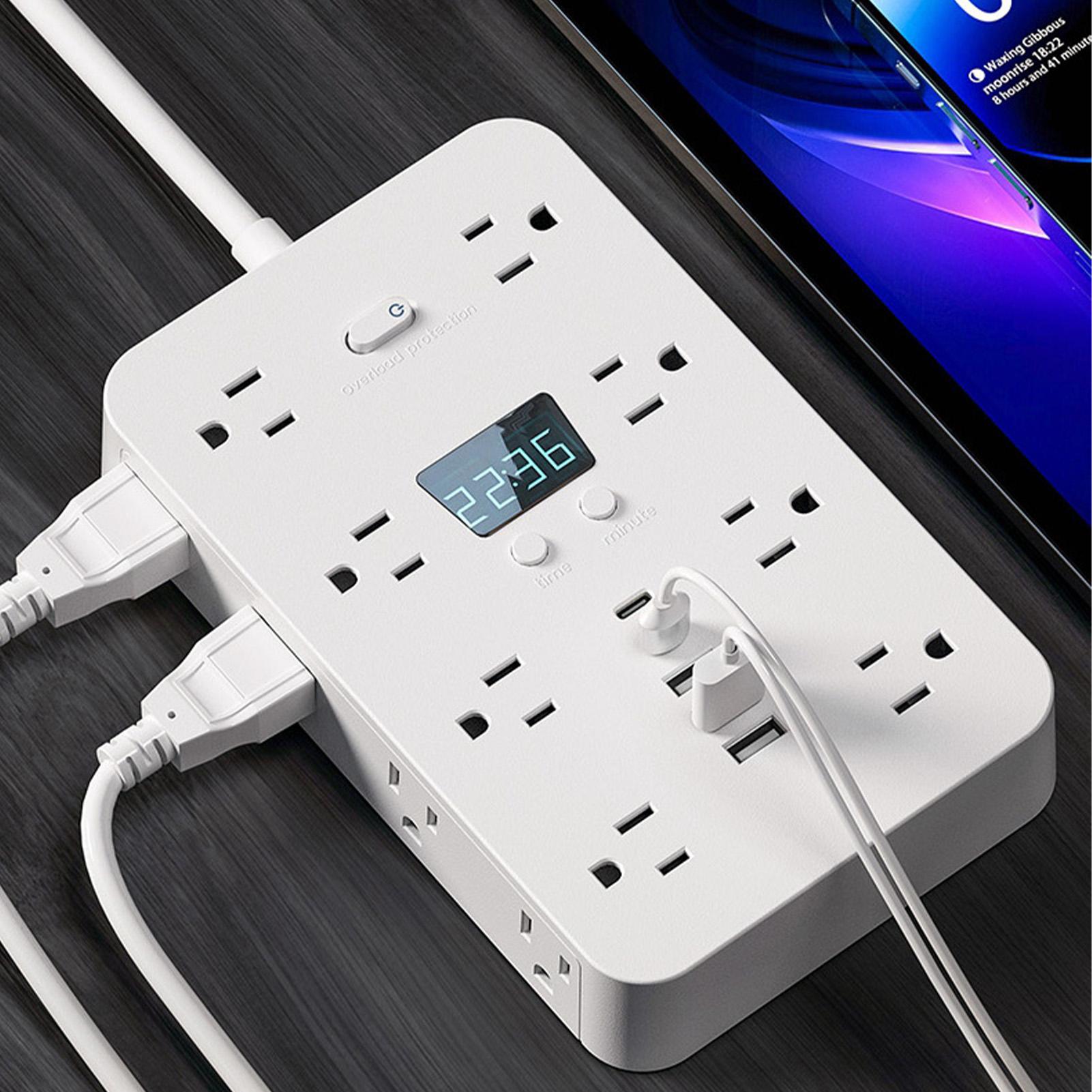 Flat Plug Energy Strip 11 AC O - огляд і ціна Outdoor Usb Power Strip