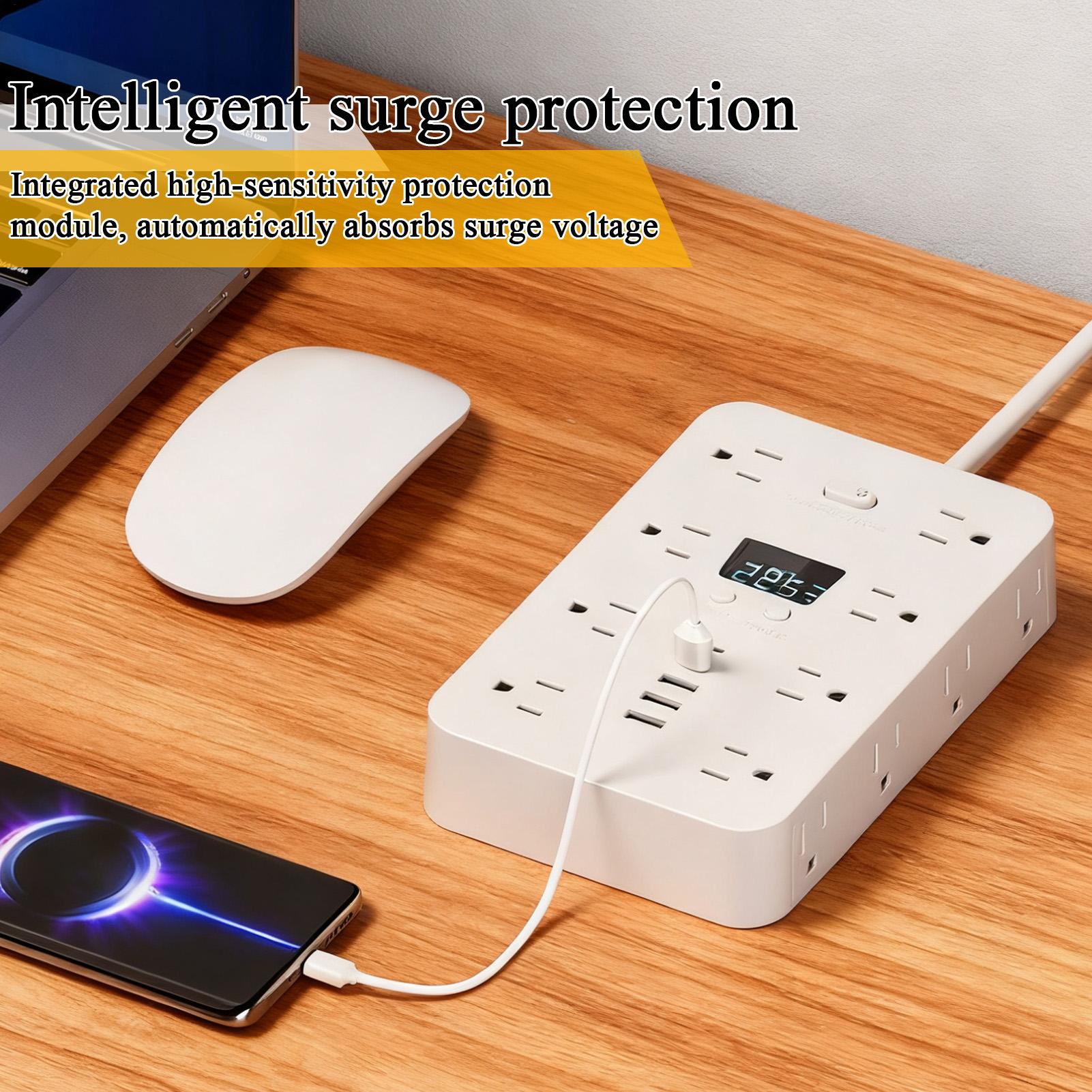 Flat Plug Energy Strip 11 AC O - огляд і ціна Outdoor Usb Power Strip