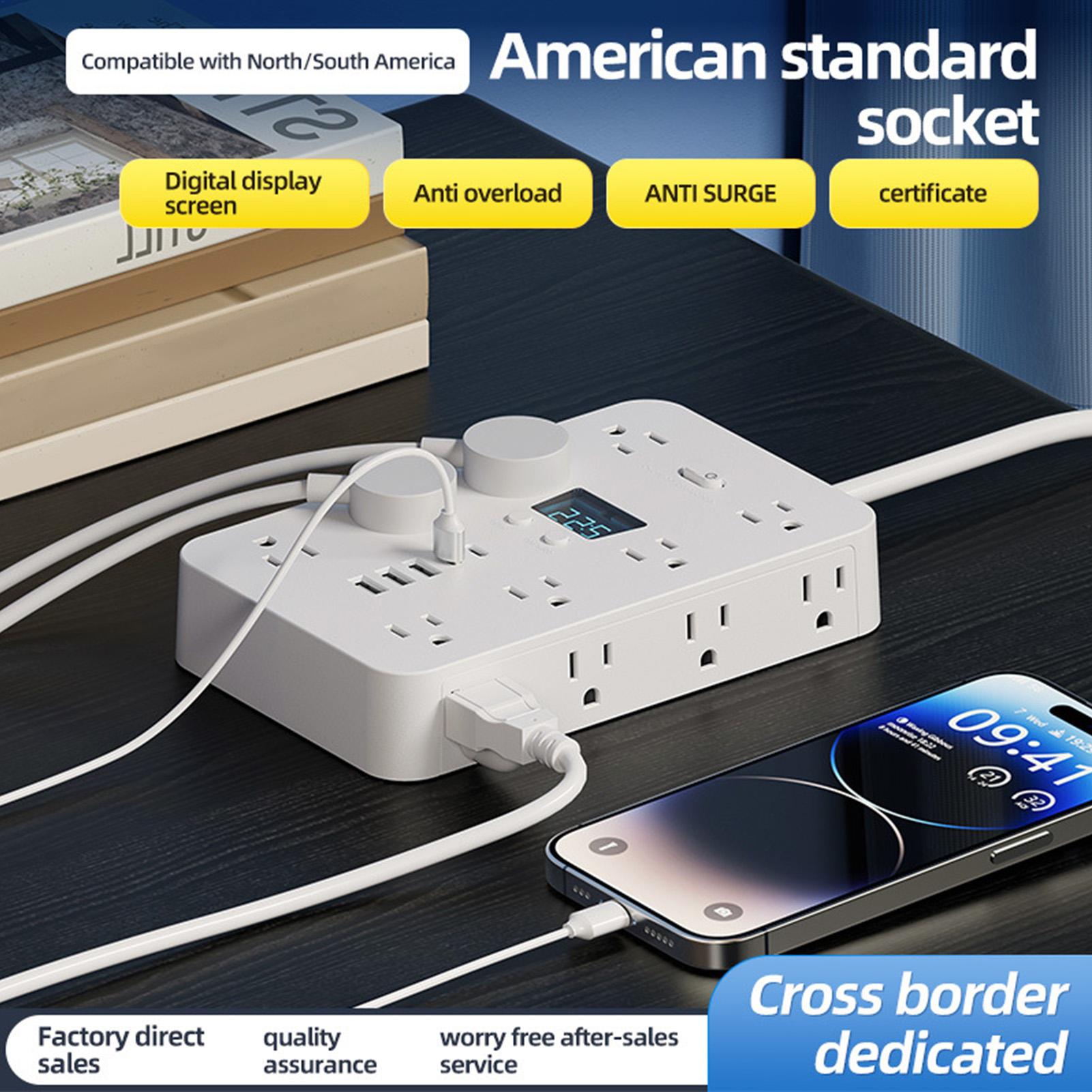 Flat Plug Energy Strip 11 AC O - огляд і ціна Outdoor Usb Power Strip