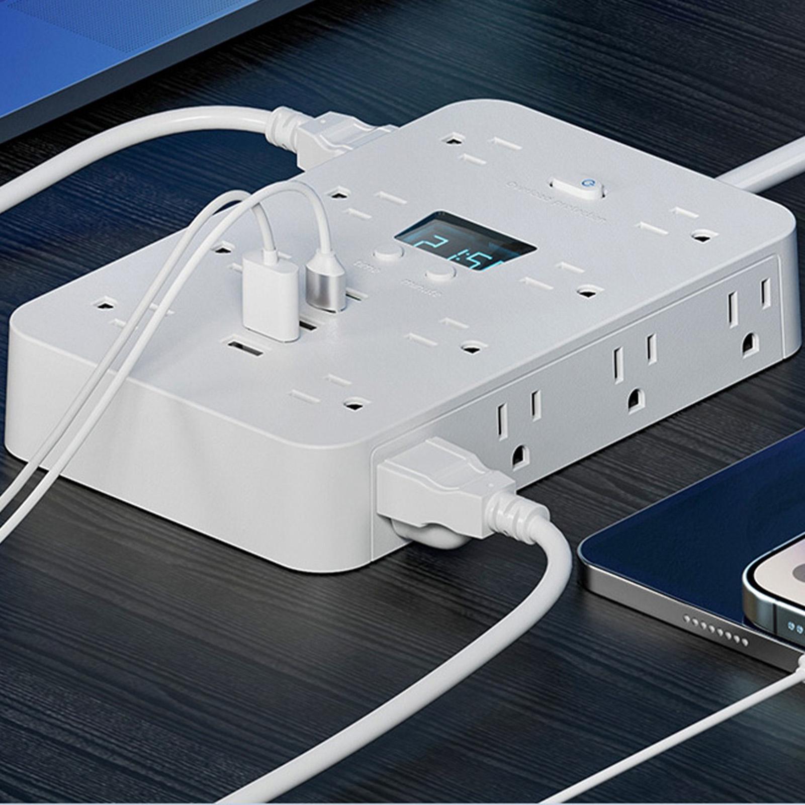 Flat Plug Energy Strip 11 AC O - огляд і ціна Outdoor Usb Power Strip