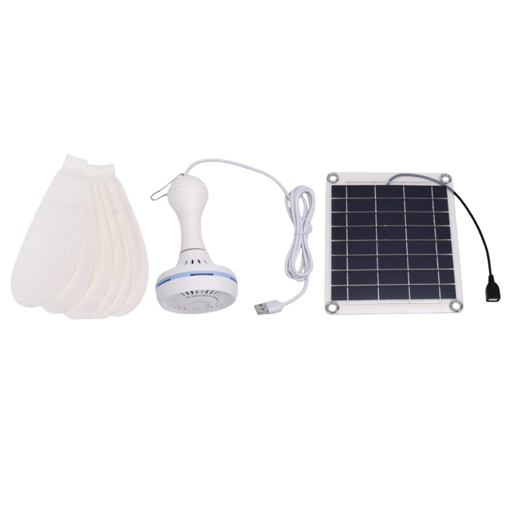 10W Solar Ceiling Fan Kit Dual - огляд і ціна Outdoor Usb Power Outlet