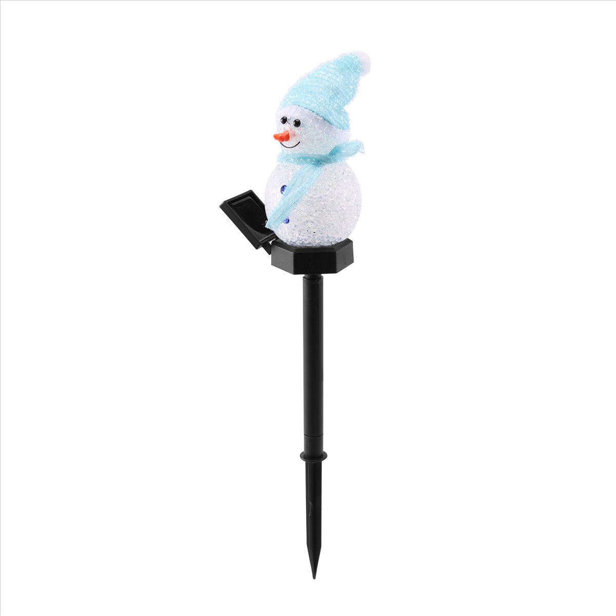 Carefree- Snowman Solar Lights - огляд і ціна Outdoor Solar Power Xmas Lights