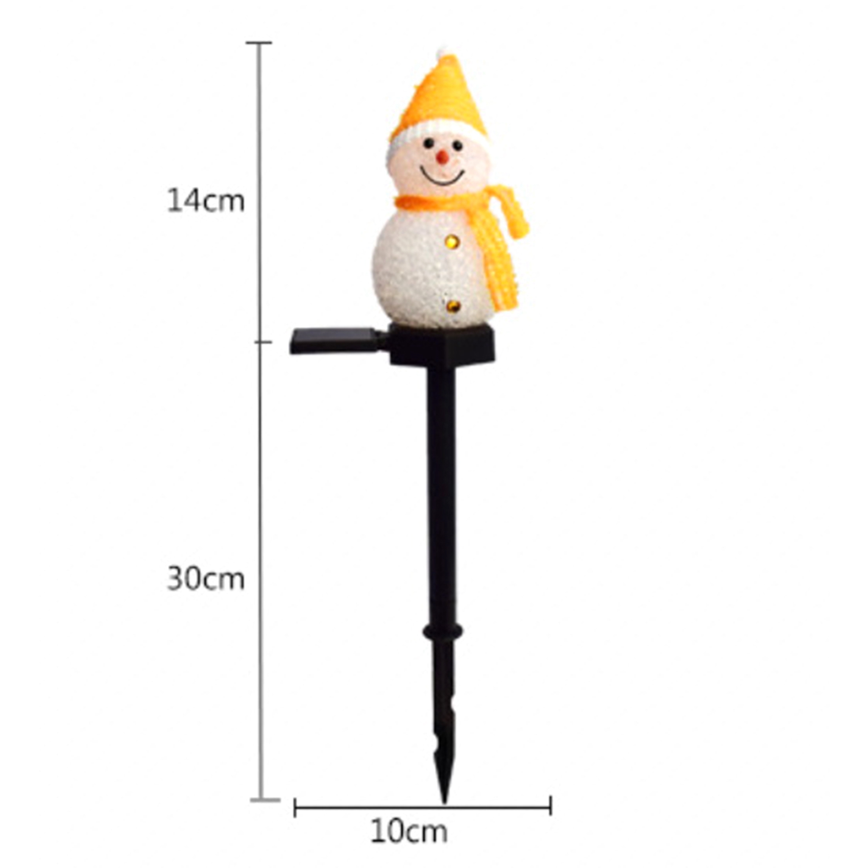 ABAH-Snowman Solar Lights Chri - огляд і ціна Outdoor Solar Power Xmas Lights