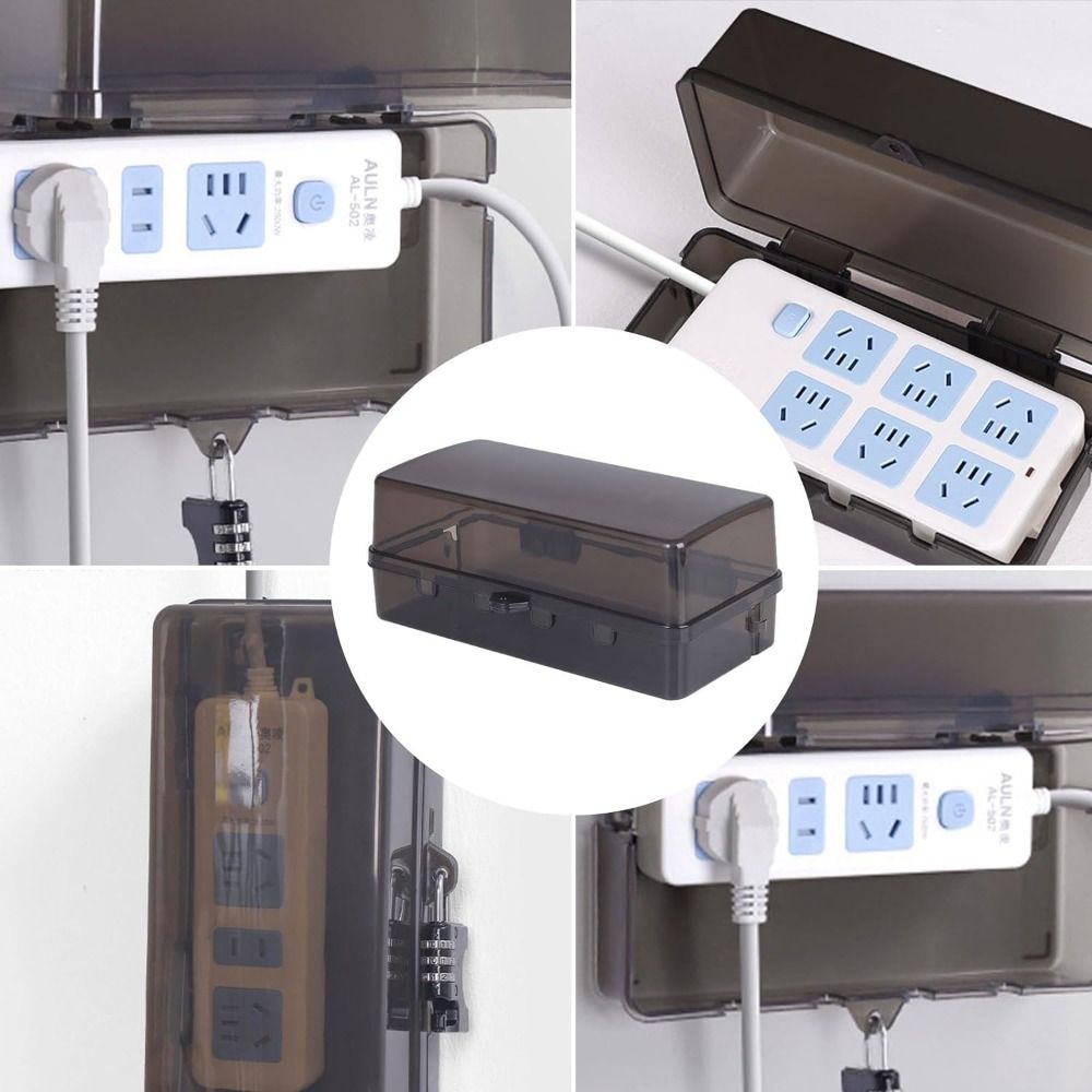 Durable Plastic Plug Box Anti- - огляд і ціна Outdoor Power Outlet Waterproof