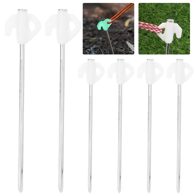 Luminous Tent Pegs Glow in Dar - огляд і ціна Outdoor Power Stake