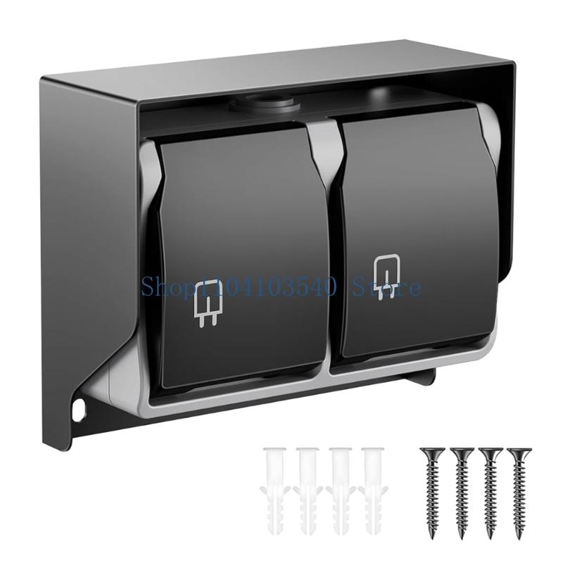 02DC 2 Gang Waterproof Outlet  - огляд і ціна Outdoor Power Outlet Waterproof