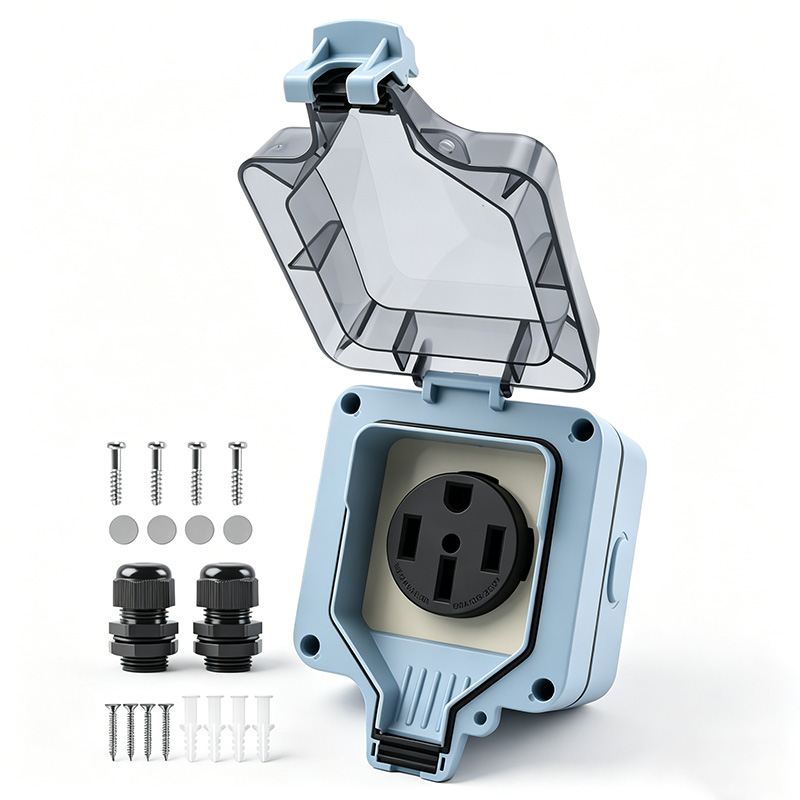 Outdoor Power Outlet Box Water - огляд і ціна Outdoor Power Outlet Waterproof