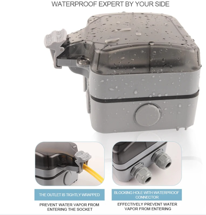 IP66 EU Standard German Style  - огляд і ціна Outdoor Usb Power Outlet