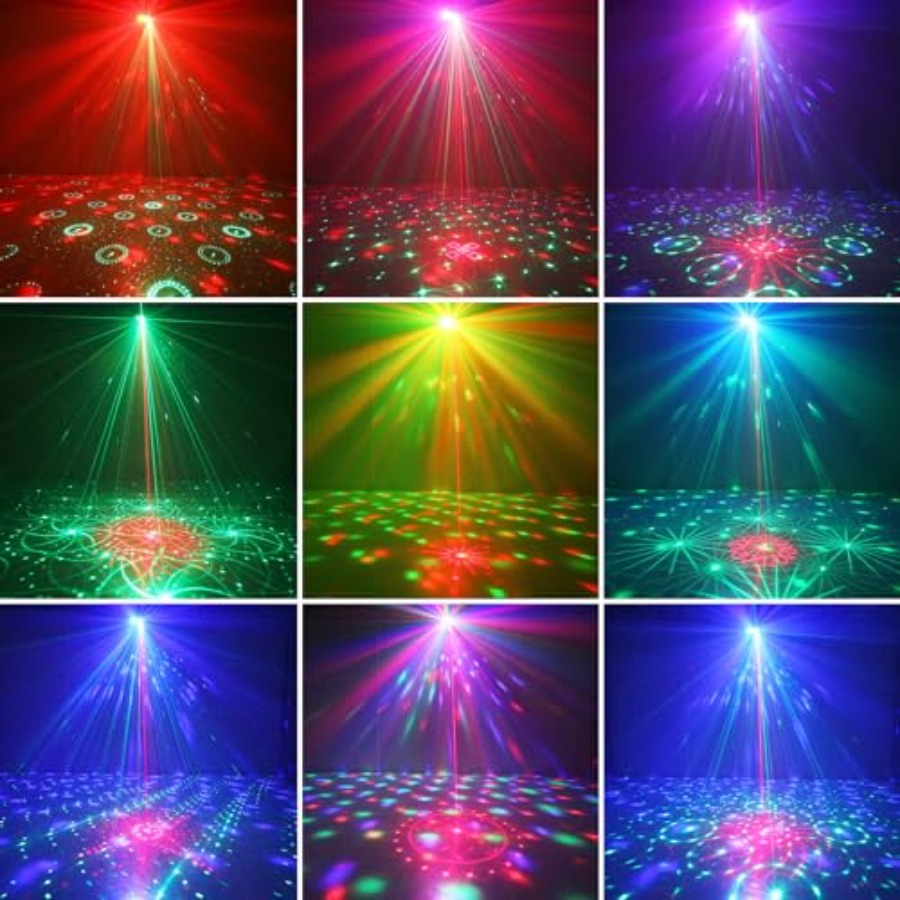 7 Lens Disco Ball LightsUSB Po - огляд і ціна Outdoor Solar Power Xmas Lights