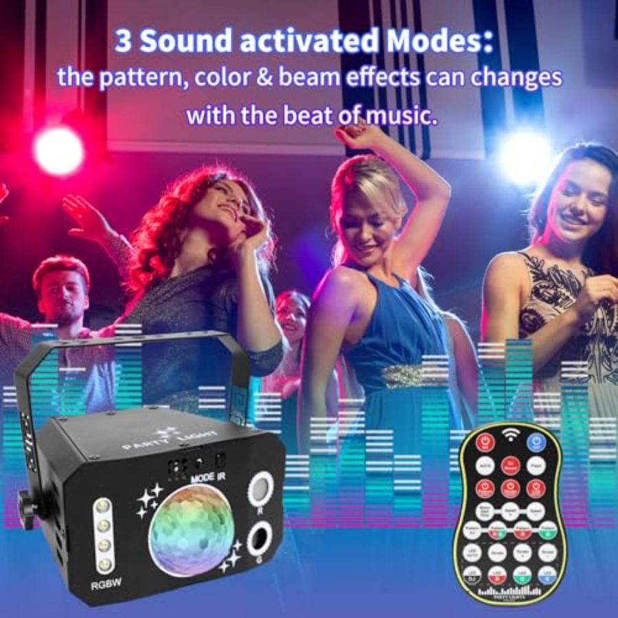 7 Lens Disco Ball LightsUSB Po - огляд і ціна Outdoor Solar Power Xmas Lights