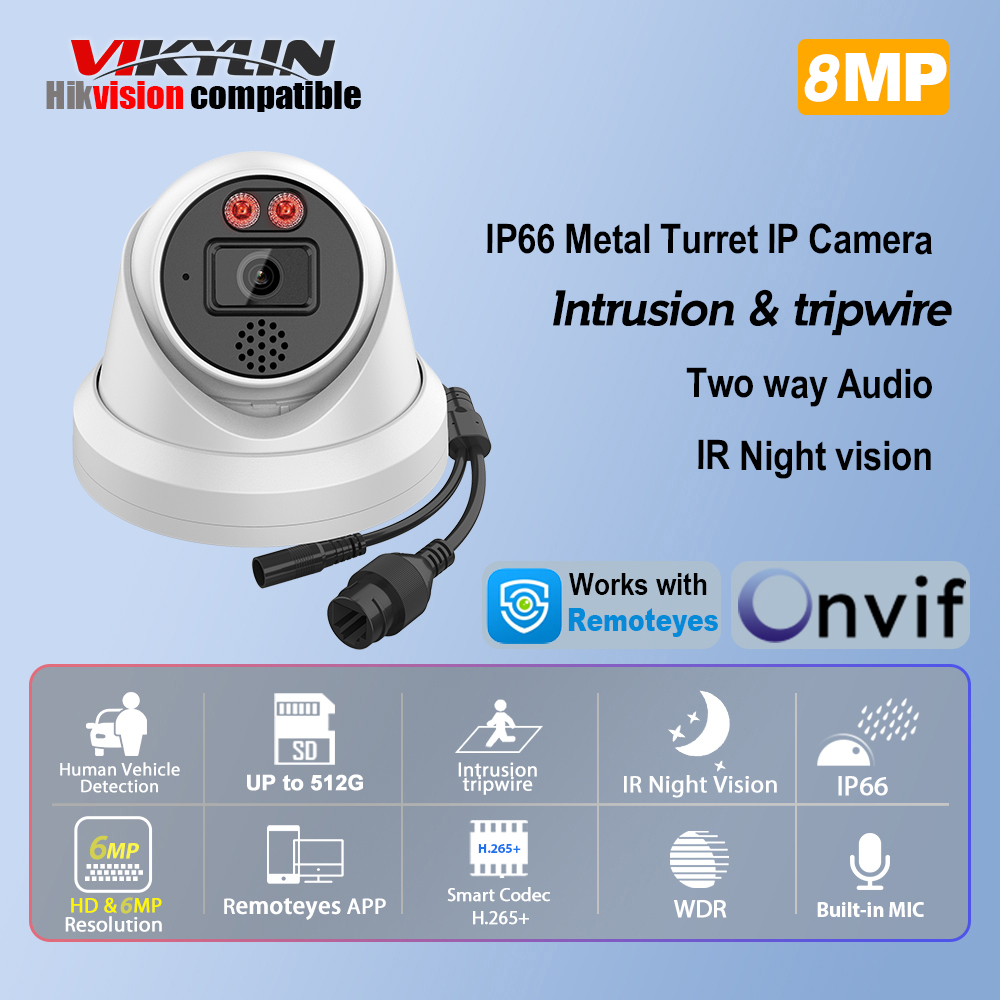 Vikylin 8MP IR Night Vision IP - огляд і ціна Outdoor Power G Motion