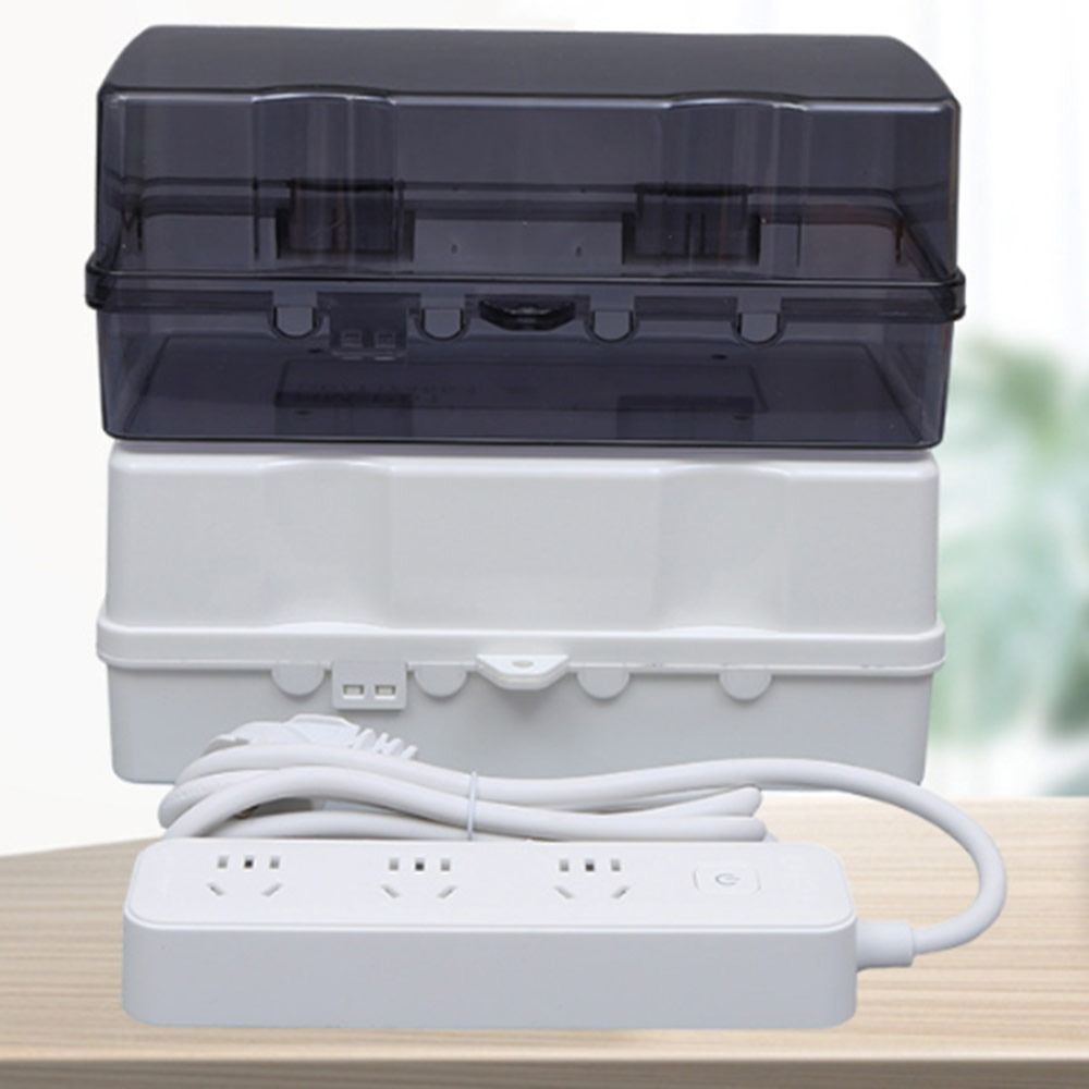 Portable Plastic Plug Box Anti - огляд і ціна Outdoor Power Outlet Waterproof