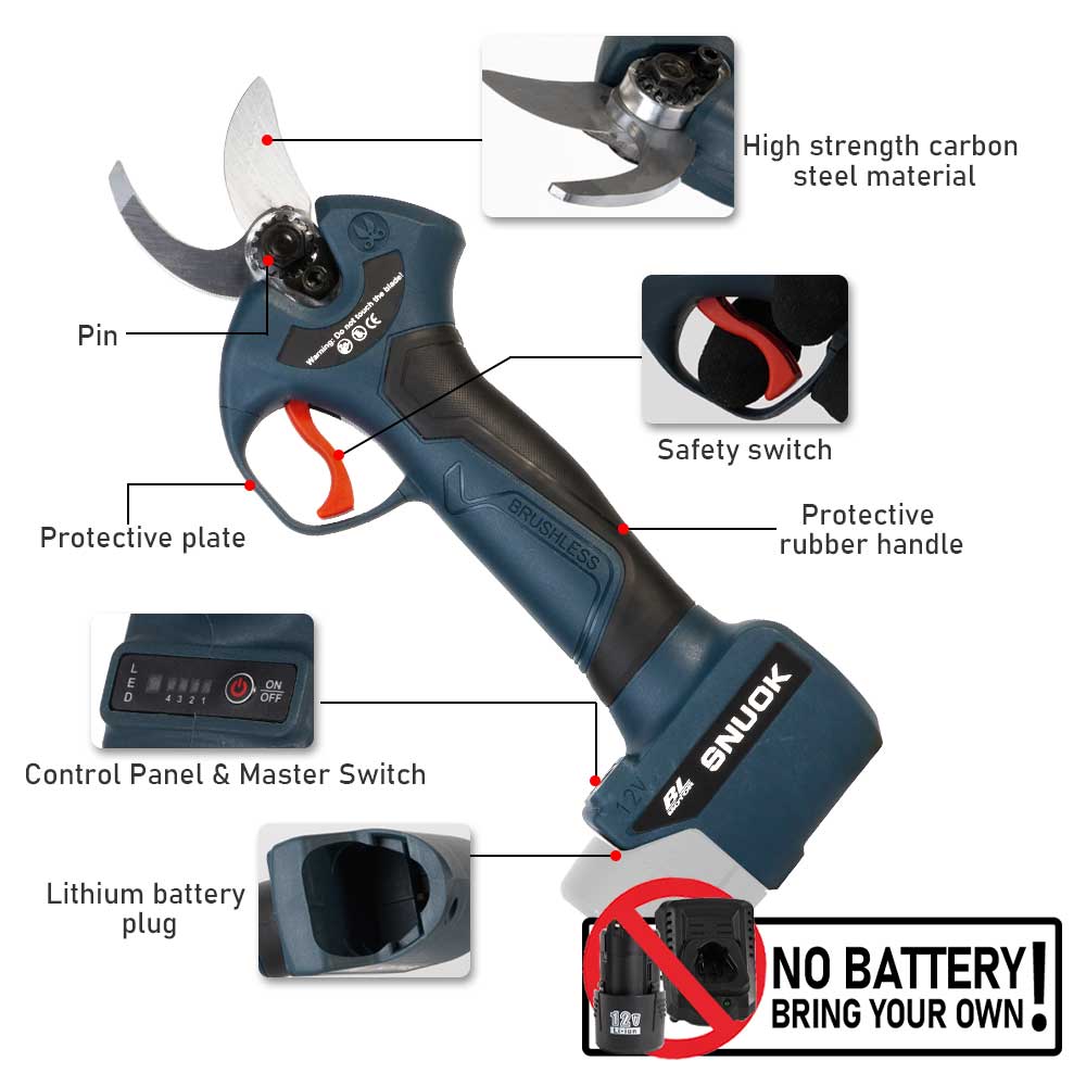 SNUOK 12V Brushless Electric P - огляд і ціна Outdoor Power Wash