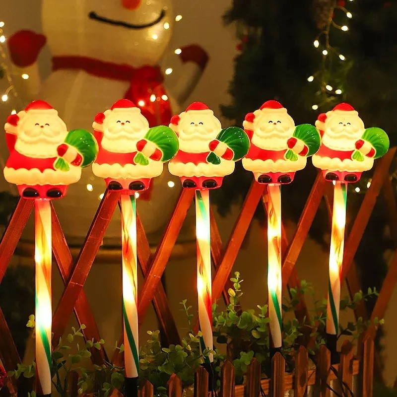 Christmas Solar Powered Santa  - огляд і ціна Outdoor Solar Power Xmas Lights