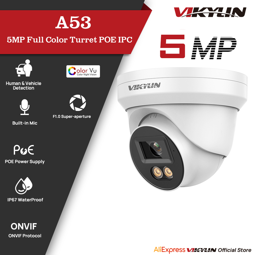 VIKYLIN 5MP IP Security Camera - огляд і ціна Outdoor Power G Motion
