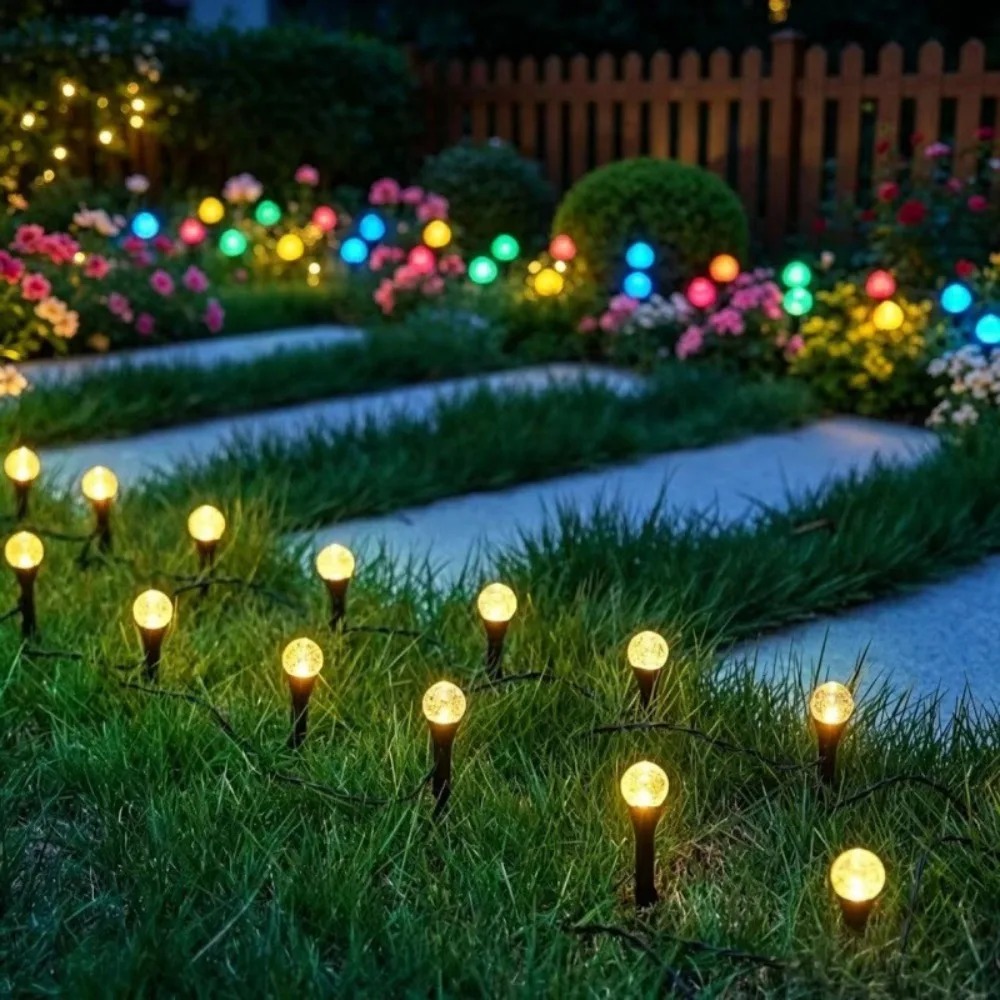 Solar Powered 5M 20LED Outdoor - огляд і ціна Outdoor Solar Power Xmas Lights